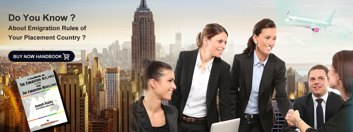 Do you know about emigration rules of your placement country ?